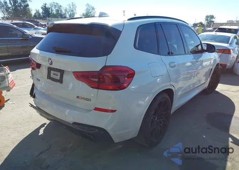 2020 BMW X3 xDrivem40I z USA, uszkodzony, nr VIN 5UXTY9C04L9B01419